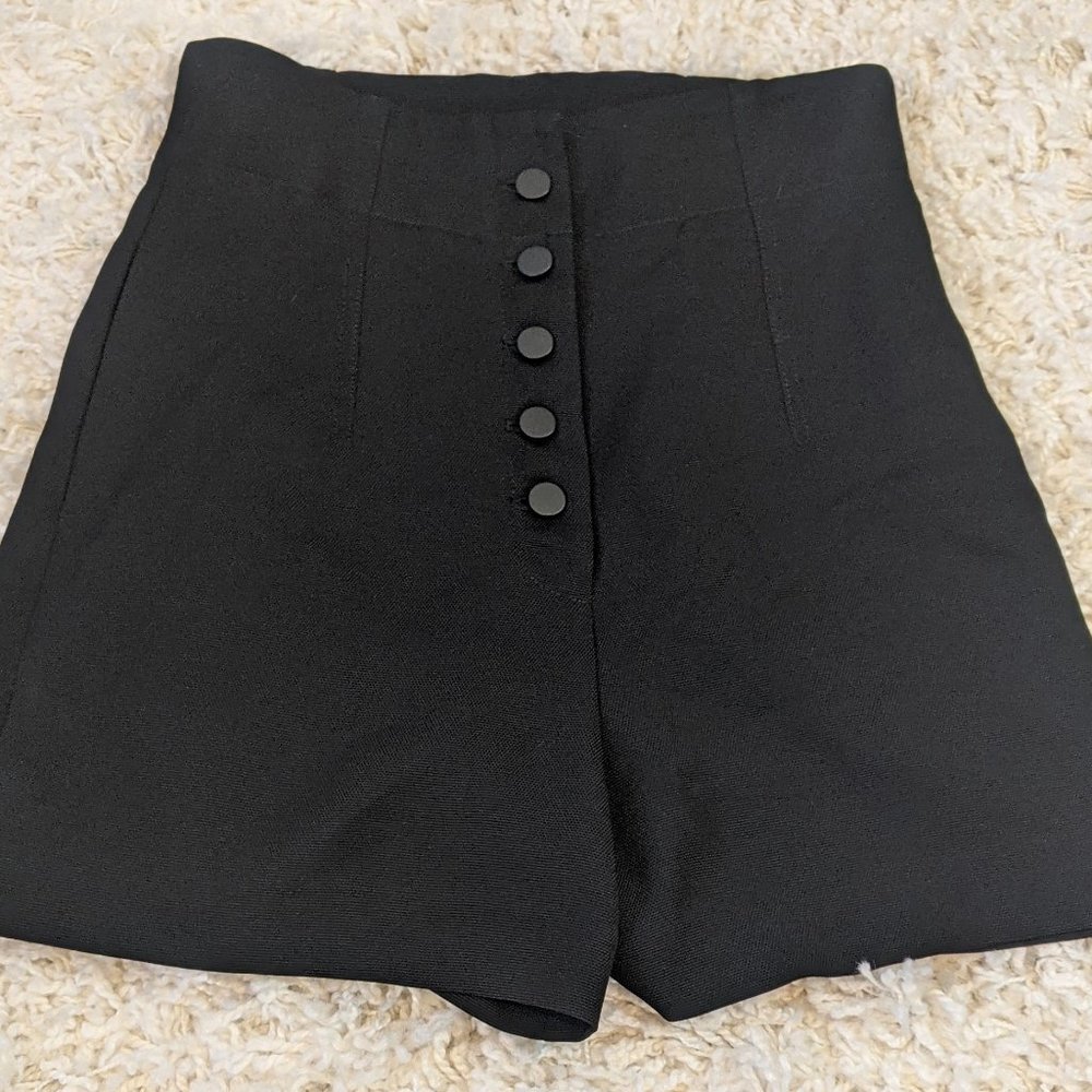 Anthropologie Wilfred High Waisted Button up Shorts